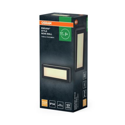 Osram - Ulkoseinävalaisin ENDURA STYLE LED/10W/230V IP54 antrasiitti