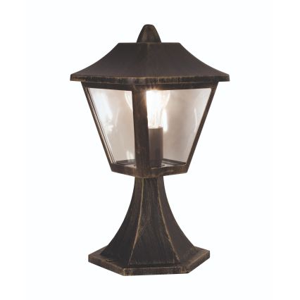 Osram - Ulkovalaisin TRADITION 1xE27/60W/230V IP44 patina/kulta