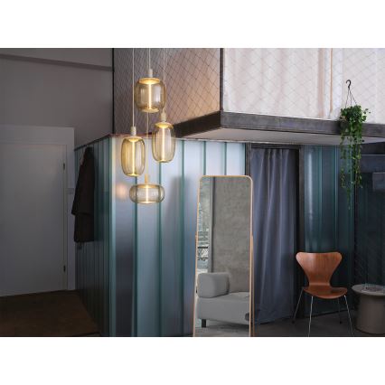 Osram - Virtajohto NEEDLE PENDANT 4xE27/25W/230V beige