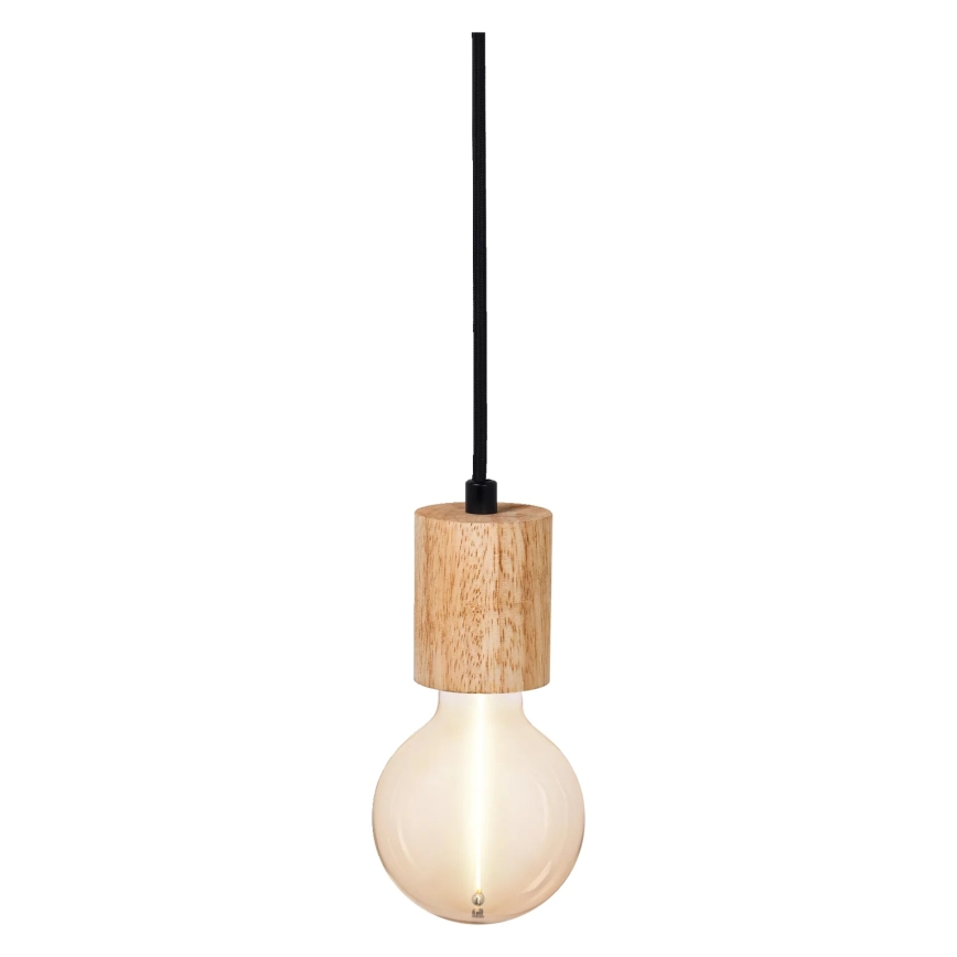 Osram - Virtajohto PENDULUM CYLINDER 1xE27/15W/230V puinen