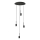 Osram - Virtakaapeli NEEDLE PENDANT 4xE27/25W/230V antrasiitti