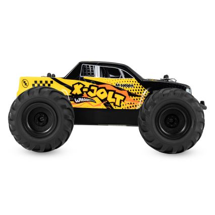 Overmax - kauko-ohjattava RC-auto X-JOLT 1000 mAh musta/keltainen