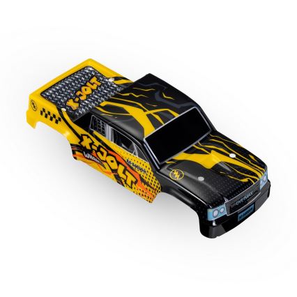 Overmax - kauko-ohjattava RC-auto X-JOLT 1000 mAh musta/keltainen