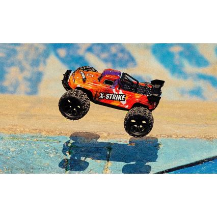 Overmax - radio-ohjattava RC-auto X-STRIKE 3000 mAh musta/oranssi