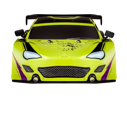 Overmax - radio-ohjattava RC-driftauto X-DRIFT 1000 mAh keltainen/violetti