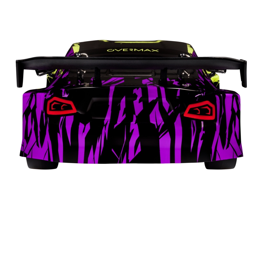 Overmax - radio-ohjattava RC-driftauto X-DRIFT 1000 mAh keltainen/violetti