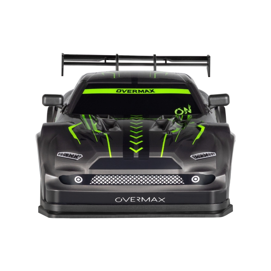 Overmax - kauko-ohjattava RC-driftauto X-OVERSLIDE, 1000 mAh, musta/vihreä/sininen/punainen