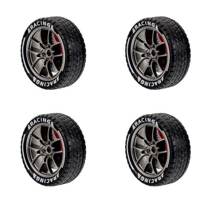 Overmax - kauko-ohjattava RC-driftauto X-OVERSLIDE, 1000 mAh, musta/vihreä/sininen/punainen