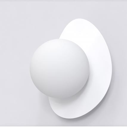 OVO-seinävalaisin 1xG9/8W/230V, valkoinen