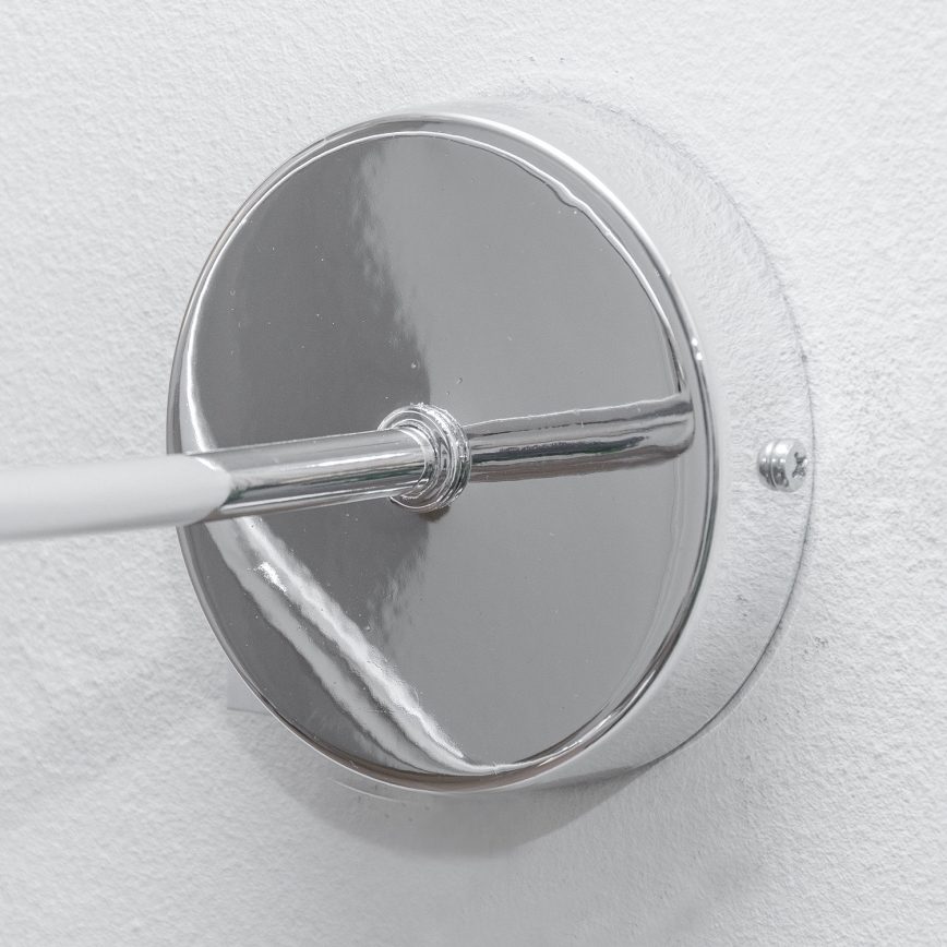 OXFORD-seinävalaisin 1xE27/15W/230V kiiltävä kromi