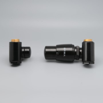 P.M.H. INTER-RB - INTER-venttiili termostaattipäällä, oikea/musta