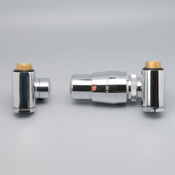 P.M.H. INTER-RC - Venttiili INTER-termostaattipäällä oikea/kiiltävä kromi