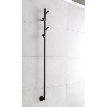 P.M.H. LS1B - Sähköinen pyyhekuivain LISA 24 W/230 V, 170 cm, IP44, musta