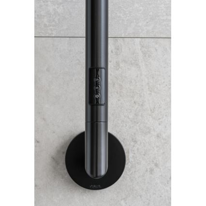 P.M.H. LS1B - Sähköinen pyyhekuivain LISA 24 W/230 V, 170 cm, IP44, musta