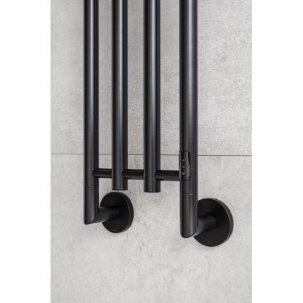 P.M.H. MO1B-R - Sähköinen pyyhekuivain MONA 93W/230V 153,3 cm IP44 musta