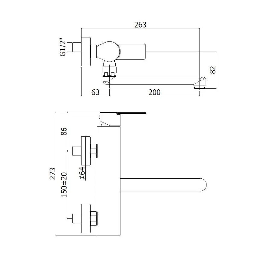 Paffoni - Keittiöhana TANGO ruostumaton teräs