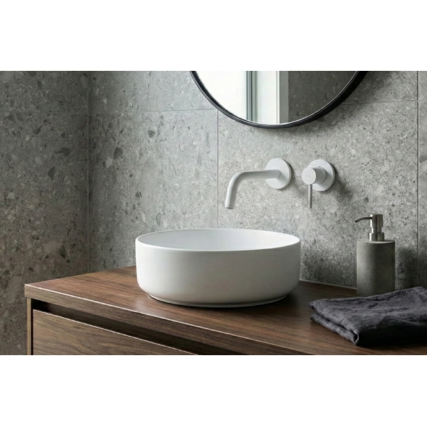 Paffoni - LIGHT pesuallashana uppoasennukseen, valkoinen