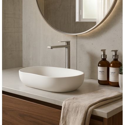 Paffoni - Pesuallashana + pohjaventtiili TANGO, ruostumaton teräs