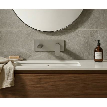 Paffoni - TANGO pesuallashana piilotettuun asennukseen, ruostumaton teräs