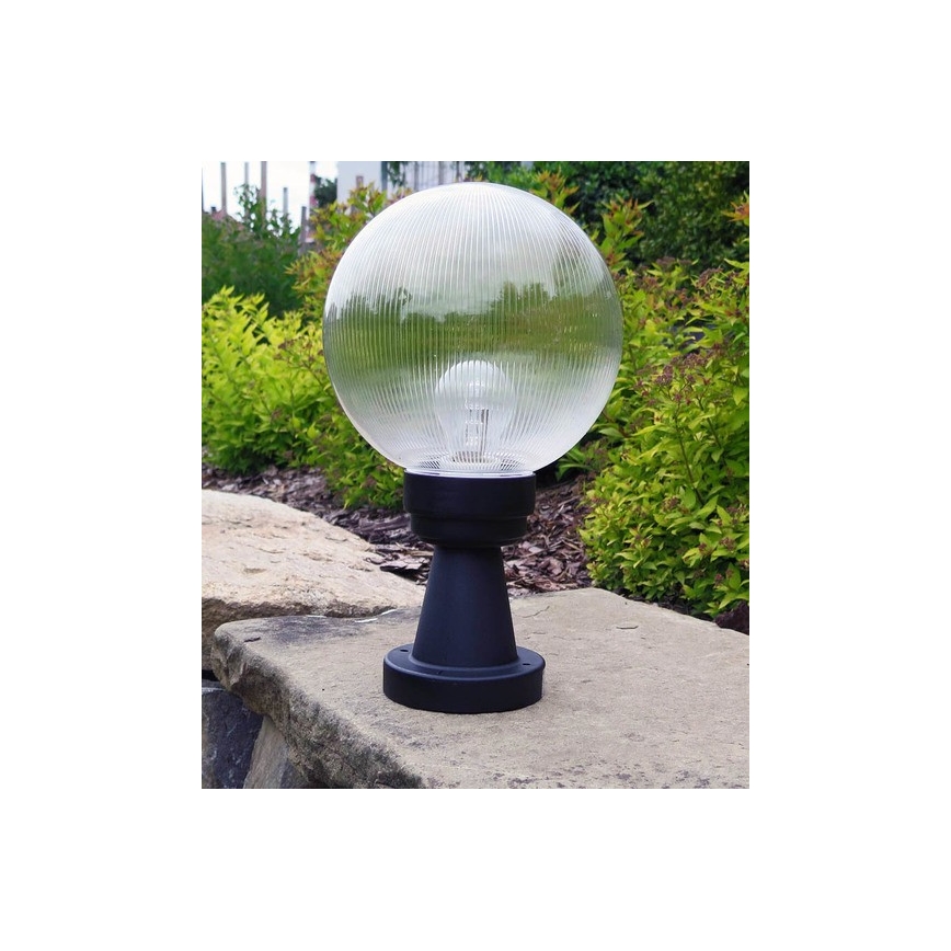 Ulkovalaisin NADIR 1xE27/15W/230V IP44 läpinäkyvä