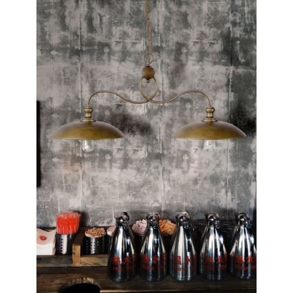 Kattokruunu narulla ELZA 2xE27/60W/230V