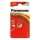 Panasonic - 1 kpl Alkalinappiparisto LR44 1,5V 120 mAh