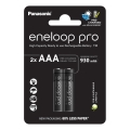 Panasonic - 2 kpl Uudelleenladattava akku AAA Eneloop Pro 930 mAh