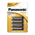 Panasonic - 4 kpl Alkaliparisto AA/LR06
