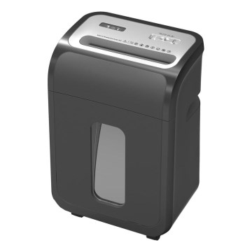 Paperisilppuri A4, 22 l säiliö, 230 V, musta