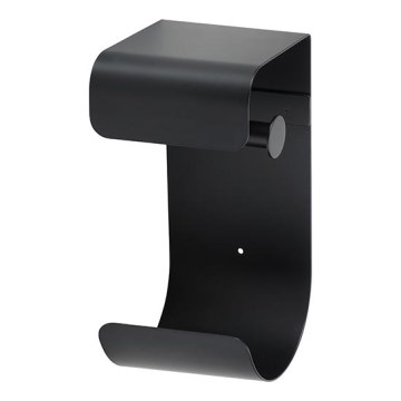 Paperiteline 12,5x26 cm ruostumaton teräs/musta