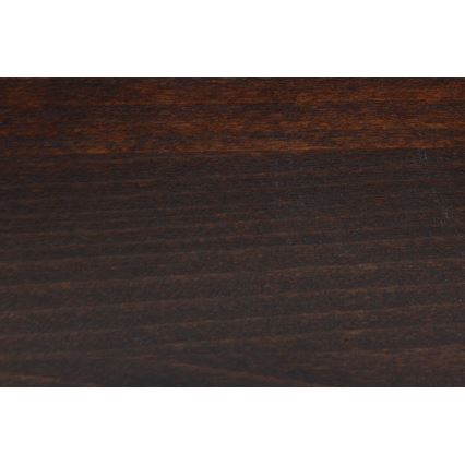 Parivuode massiivipuusta säilytystilalla ANGELA 180x200 cm tummassa pähkinässä