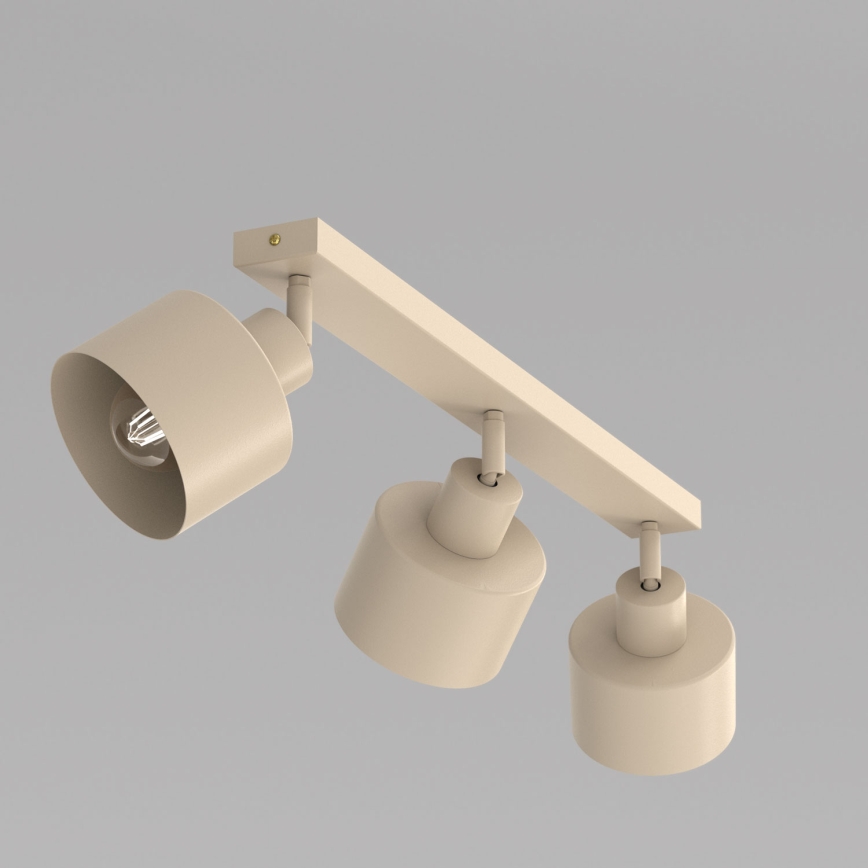 PARKLA-kohdevalaisin 3xE27/15W/230V beige