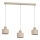 PARKLA riippuvalaisin johdolla 3xE27/15W/230V, beige
