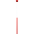 PASTELO riippuvalaisin vaijerilla 1xG9/8W/230V, punainen