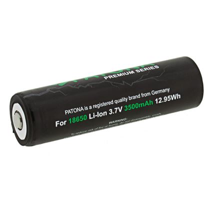 PATONA - Akku 18650 Li-ion 3500 mAh PREMIUM 3,7V