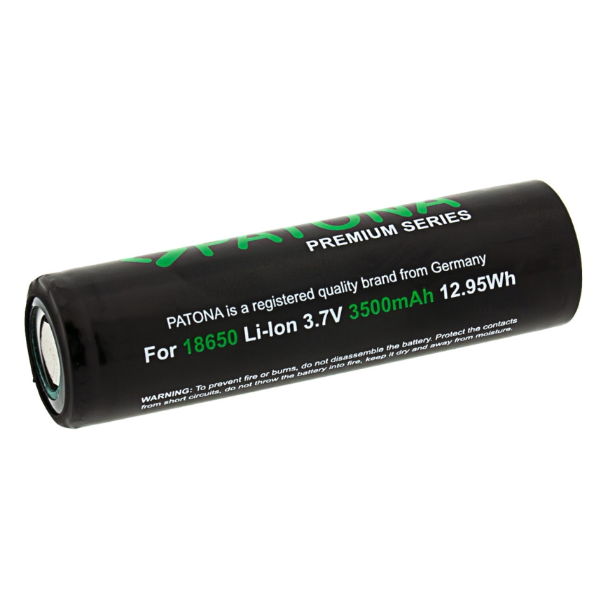 PATONA - akku 18650 Li-ion 3500 mAh PREMIUM 3,7V