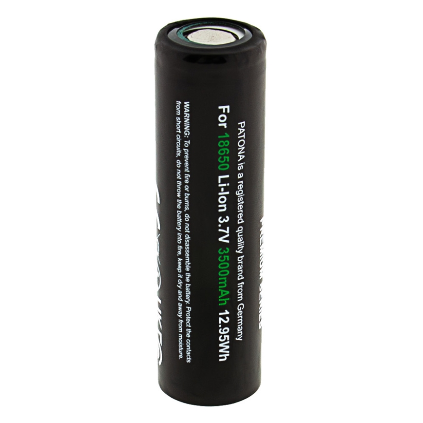 PATONA - akku 18650 Li-ion 3500 mAh PREMIUM 3,7V