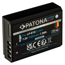 PATONA - Akku Canon LP-E10 1020mAh Li-Ion Platinum USB-C lataus