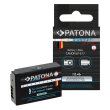 PATONA - Akku Canon LP-E17 1050mAh Li-Ion Platinum Dekoodattu