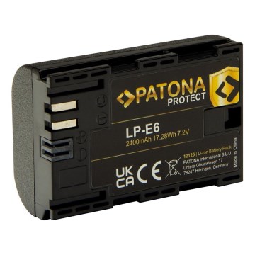 PATONA - Akku Canon LP-E6 2400mAh Li-Ion Protect