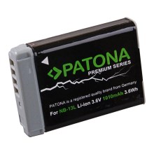 PATONA - Akku Canon NB-13L 1010mAh Li-Ion PREMIUM