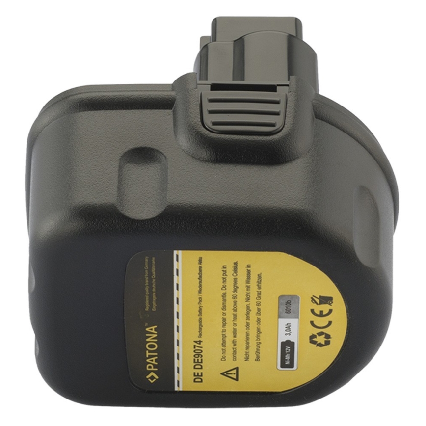 PATONA - Akku Dewalt 12V 3000mAh Ni-MH