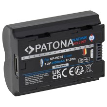 PATONA - Akku Fuji NP-W235 2400mAh Li-Ion Platinum USB-C lataus X-T4