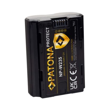 PATONA - Akku Fuji NP-W235 2600mAh Li-Ion 7,2V Protect X-T4