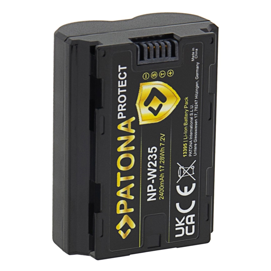 PATONA - Akku Fuji NP-W235 2600mAh Li-Ion 7,2V Protect X-T4