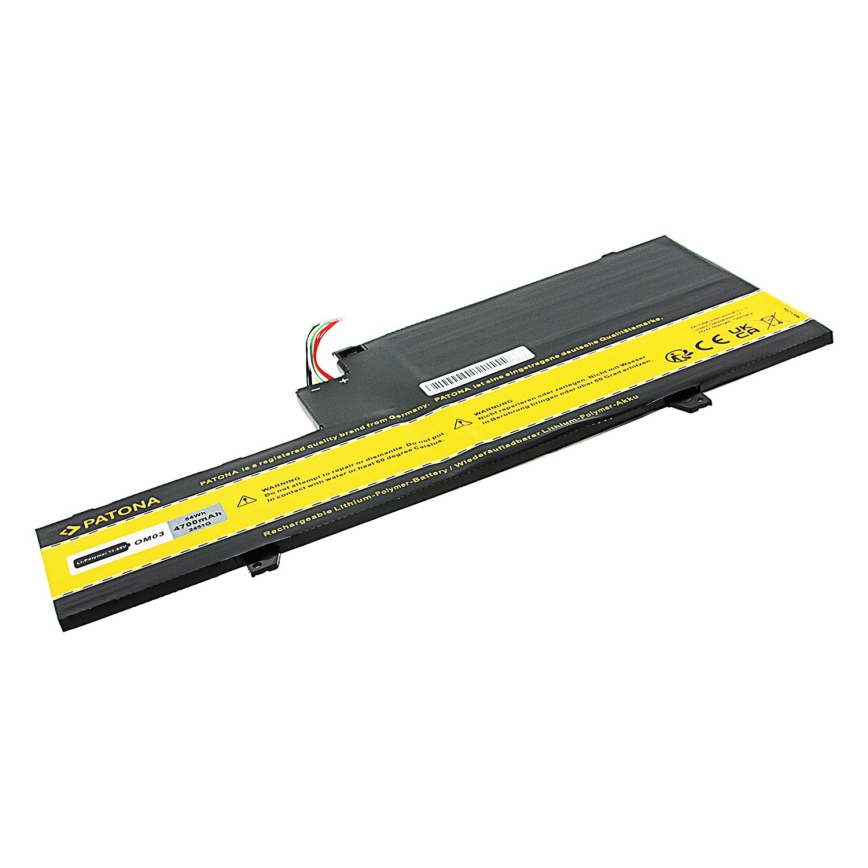 PATONA - Akku HP EliteBook x360 1030 G2 4700mAh Li-Pol 11,55V OM03XL