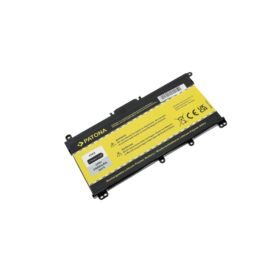 PATONA – Akku HP Pavilion 14-BF/15-CC 3400mAh Li-Pol 11.55V TF03XL