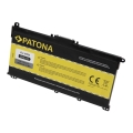 PATONA - Akku HP Pavilion X360 14-BA -sarja, 3400mAh Li-Pol 11,55V BK03 / BK03XL