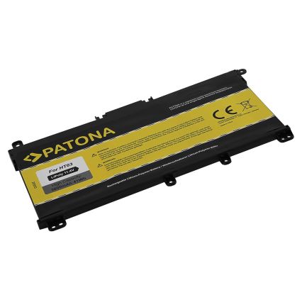 PATONA - Akku HP Pavilion X360 14-BA -sarja, 3400mAh Li-Pol 11,55V BK03 / BK03XL