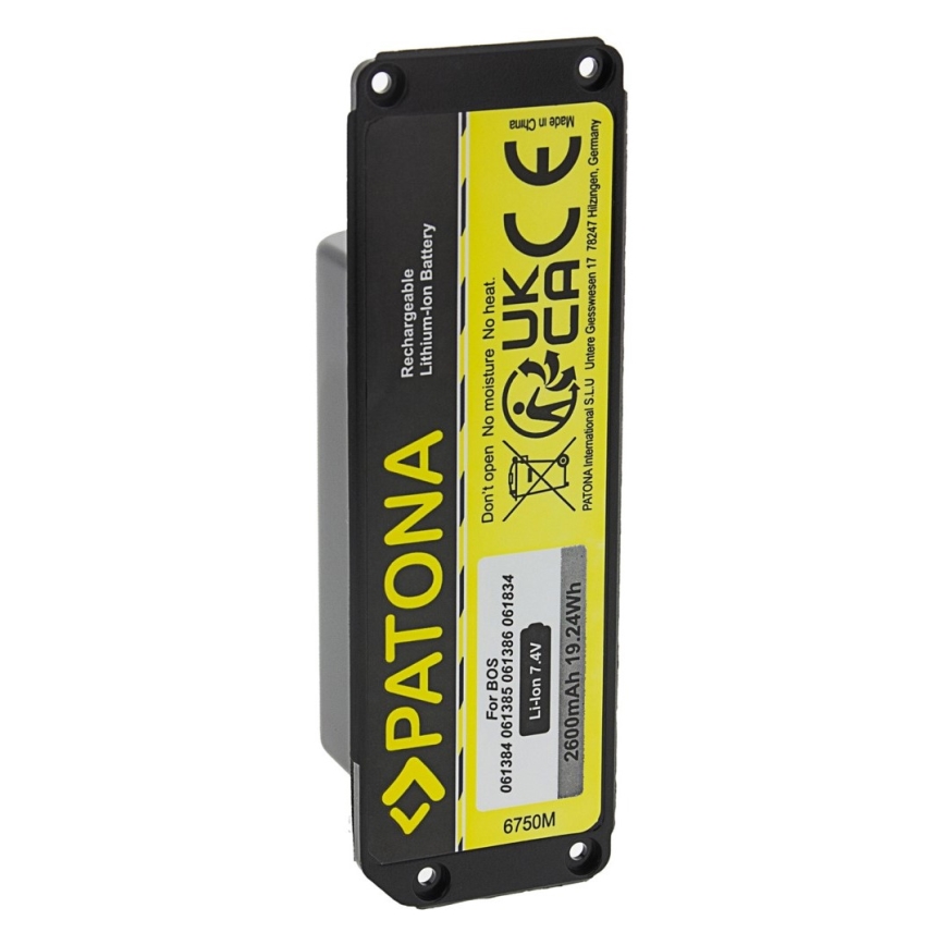 PATONA - Akku kohteelle BOSE Soundlink Mini 1 2600mAh 7,4V Li-lon + tools
